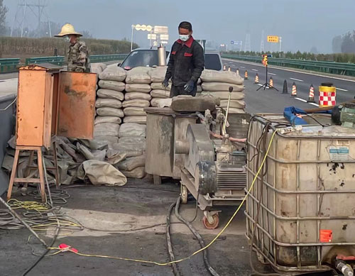 道县高速路病害处理